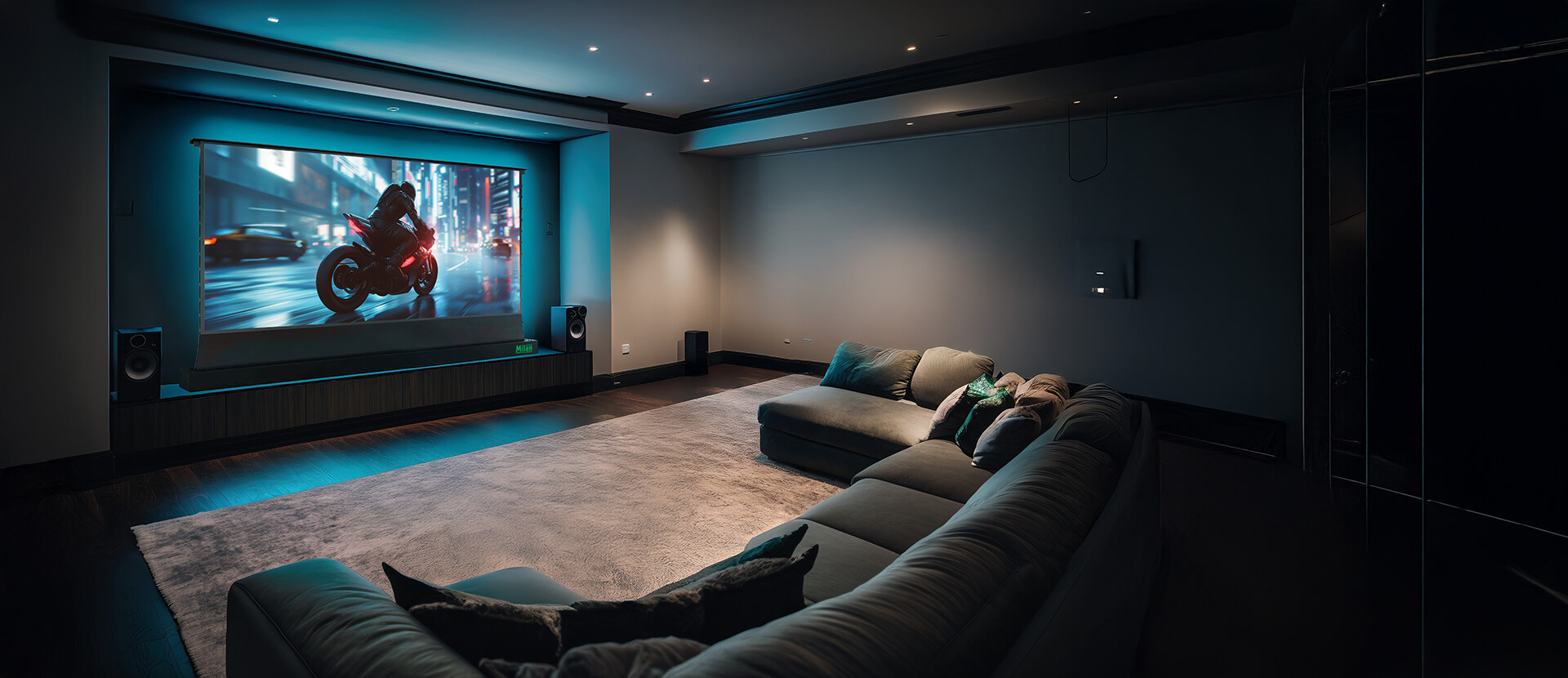 Floor Rising Screen