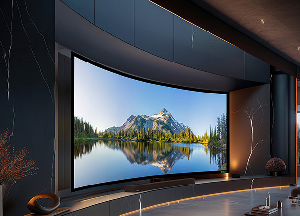 curve display